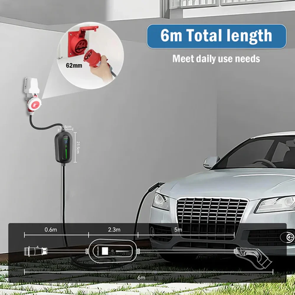 carregador_11kw_cee_tipo2_com_ecra_5 Carregador Trifásico 11Kw para carregamento de veículos e carros elétricos